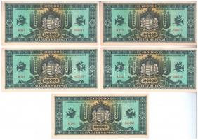 1946. 100.000MP (5x) sorszámkövető T:I- sarokhajlás
Adamo P30