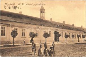 1918 Nagykálló, M. kir. állami gimnázium. Iklódy Miklós kiadása (EK)