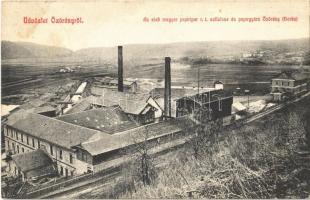 1907 Özörény, Horka, Gemerská Horka (Pelsőc); Az első magyar papíripar rt. cellulose és papírgyára / paper factory (fl)