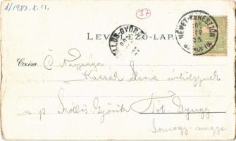 1902 Sopronkeresztúr, Németkeresztúr, Deutschkreutz bei Oedenburg; Eszterházy kastély, Római katolik...