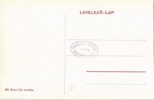 Pincehely, Fő tér, Kircz Ede üzlete és saját kiadása