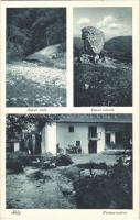 1944 Sály, Latori vízfő, várrom, Tarizsa malom. Gattyán János fényképészmester kiadása