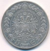 Ausztria 1909. 5K Ag "Ferenc József" T:2- 
Austria 1909. 5 Corona Ag "Franz Joseph&q...