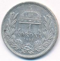 1893KB 1K Ag "Ferenc József" T:2-,3 
Adamo K5