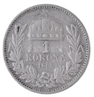 1893KB 1K Ag "Ferenc József" T:3 karc 
Adamo K5