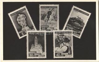 Magyar a magyarért, 1938-1939 alkalmi bélyegsorozata / Hungarian stamps, special issue of 1938-1939 (EK)