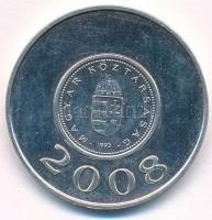 2008. "2003 / 2008" ezüstözött fém emlékérem, mindkét oldalon az 1Ft-os érme hátlapjával (...