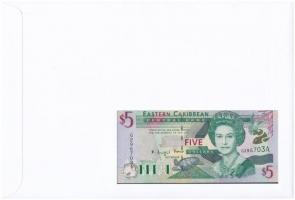 Kelet-Karibi Államok/Antigua és Barbuda 2000. 5$ felbélyegzett borítékban, bélyegzéssel T:I Eastern ...