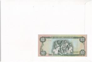 Jamaika 1993. 2$ felbélyegzett borítékban, bélyegzéssell T:I Eastern Caribbean States/Antigua and Ja...