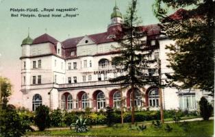 Pöstyénfürdő, Grand Hotel Royal, Pöstyénfürdő, Royal Nagyszálló, kiadja Laufer Nándor