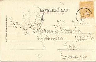 Lipik, Curhotel, Cursalon, La grande source / fürdő, szálloda, forrás. Újévi köszöntés Lipik fürdő i...