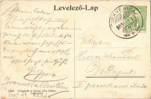 1909 Crikvenica, Cirkvenica; Therapia palace, pavillon und Seebad / palace hotel, pavilion, sea beac...