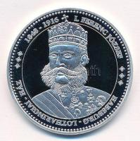 DN "Magyarország Keresztény Királyai / I. Ferenc József 1848-1916" Ag emlékérem (20,20g/0.333/39mm) T:PP