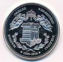 DN "Magyarország Keresztény Királyai / I. Ferenc József 1848-1916" Ag emlékérem (20,20g/0....