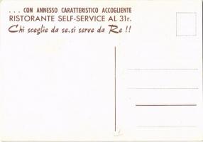 Firenze, Giannino in S. Lorenzo, Via Borgo S. Lorenzo No. 35-37. / Italian restaurant advertisement ...