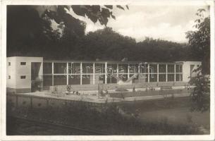 1941 Ungvár, Uzshorod, Uzhhorod, Uzhorod; városi strandfürdő / Mestské koupaliste / swimming pool, spa