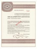 Budapest 1985. "A Pest Megyei Iparcikk Kereskedelmi Vállalat" kötvénye 10.000Ft-ról + Buda...