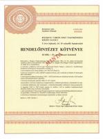 Budapest 1987. "A Budapest Bank Rt." szerkezetátalakító kötvénye 100.000Ft-ról + Karcag 19...