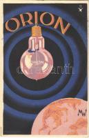 1924 Orion villanykörte reklámja / Hungarian light bulb advertisement + Készpénz bérmentesítve (EK)