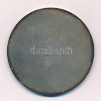 1961. "100 éves az Óbudai Szeszgyár" fém emlékérem (60mm) T:2 patina