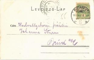 1904 Budapest VI. Teréz körút, villamos