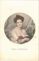 Chrysanthemum, gently erotic art postcard, Nr. 211. s: Innocent Ferenc (fl)