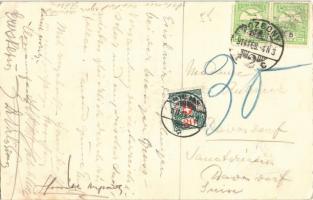 1914 Pozsony, Pressburg, Bratislava; Vámpolitikai Országos Gazdagyűlés. Vacsora menü a Berlin Testvé...