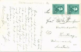 1934 Badacsonytomaj, Vasúti szálloda, vendéglő és cukrászda, pensio rendszer. photo