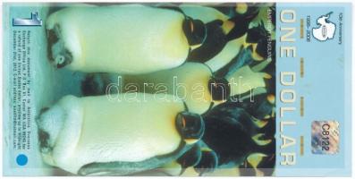 Antarktisz 2007. 1$ fantázia bankjegy T:I- Antarctica 2007. 1 Dollars fantasy banknote C:AU