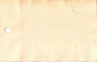 Zirc, Papnövendékek a tanteremben. Lapra ragasztott fotó. photo (non PC) (lyukasztott / punched hole...