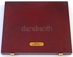 DN "The HIstory of Railroads (A vasút története)" jelzett Ag, ismert mozdonyokat ábrázoló ...