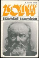 Katona Imre: Zsolnay Vilmos. Szemtől szemben. Bp., 1977, Gondolat. Kiadói papírkötés.