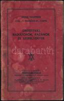 cca 1920 Weiss Manfréd radiátorok képes reklám nyomtatvány 48p. Foltos