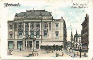 Budapest I. Budai Vigadó. litho (EK)