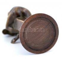 Pajzán, erotkus réz pecsétnyomó. m:7,2 cm