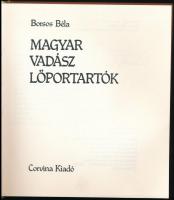 Borsos Béla: Magyar vadász lőportartók. Bp., 1982, Corvina, 90+2 p.+40 t. Kétoldalas színes képtáblá...