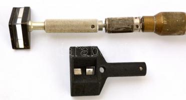 Réz prizmabot hozzá két prizmával. 110 cm