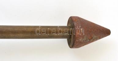 Réz prizmabot hozzá két prizmával. 110 cm