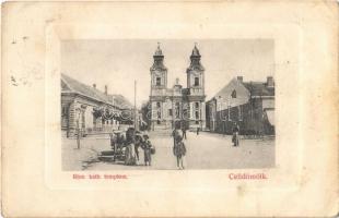 1916 Celldömölk, Római katolikus templom. W.L. (?) (EK)