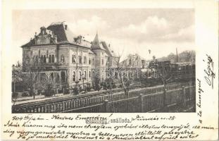 1904 Budapest XII. Svábhegy szálloda, fogaskerekű gőzmozdony