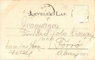 1899 Korompa, Krompach, Krompachy; Vasgyár. Balkányi S. kiadása / iron works, factory (Rb)