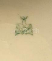 Carl Scheidig K.G. libapásztorlány, kézzel festett, jelzett, apró kopásnyomokkal, m: 19 cm, h: 21,5 ...