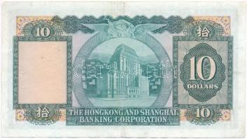 Hongkong 1976. 10$ T:III
Hong Kong 1976. 10 Dollars C:F