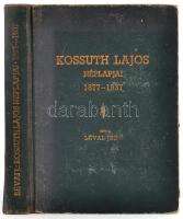 Lévai Jenő: Kossuth Lajos és néplapjai. A magyar újságírás hőskora.1877-1937. Bp., 1938. Kiadói, laz...