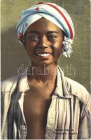 Jeune negre / young African boy, folklore, Lehnert & Landrock