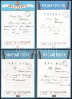 1951 10 db dísztávirat