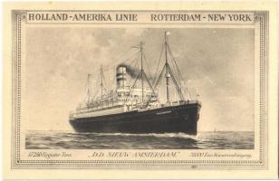 D.D. Nieuw-Amsterdam, Holland-Amerika Linie, Rotterdam-New York / Dutch steamship