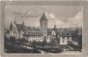 Zürich, Le Musée Suisse, Milka Suchard / Swiss National Museum, Milka Suchard chocolate advertisement