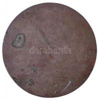 Ausztria 1885? "Rudolf koronaherceg és Stefánia" Br egyoldalas emlékplakett. Szign.: Jos. ...