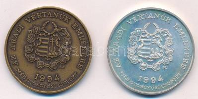 Bognár György (1944-) 1994. "MÉE Gyöngyösi Csoport - Aradi Vértanúk / Leiningen-Westerburg Káro...